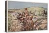 Fix Bayonets! in the Trenches at Ladysmith-Richard Caton Woodville-Stretched Canvas