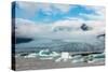 Fjallsárlón - a Glacial Lake on the South Coast of Iceland with Floating Icebergs-Freespirittravel-Stretched Canvas