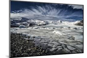 Fjallsarlon Glacial Lagoon, Iceland-Arctic-Images-Mounted Photographic Print