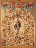 Apostle Preaching (Tempera on Panel)-Fjodor Subov-Mounted Giclee Print