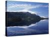 Fjord and Houses, Nordfjord, Norway, Scandinavia-Gavin Hellier-Stretched Canvas