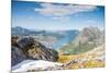 Fjord and Mountains in Northern Norway-Lamarinx-Mounted Photographic Print