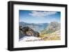 Fjord and Mountains in Northern Norway-Lamarinx-Framed Photographic Print