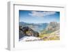 Fjord and Mountains in Northern Norway-Lamarinx-Framed Photographic Print