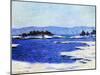 Fjord at Christiania, Norway, 1895-Claude Monet-Mounted Giclee Print