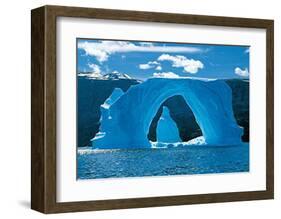 Fjord Groenland-Georges Bosio-Framed Art Print