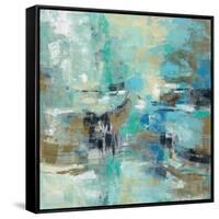 Fjord Reflections-Silvia Vassileva-Framed Stretched Canvas