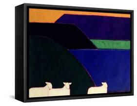 Fjord Snaefellness, 1999-Eithne Donne-Framed Stretched Canvas