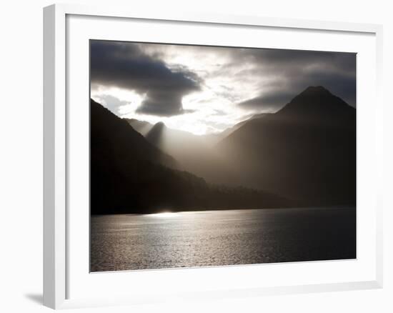 Fjord, Thomson Sound, South Island, New Zealand, Pacific-Thorsten Milse-Framed Photographic Print