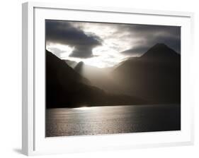 Fjord, Thomson Sound, South Island, New Zealand, Pacific-Thorsten Milse-Framed Photographic Print