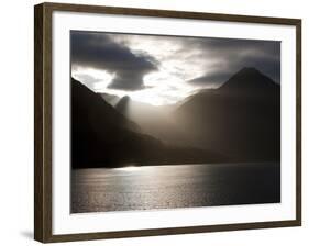 Fjord, Thomson Sound, South Island, New Zealand, Pacific-Thorsten Milse-Framed Photographic Print