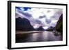 Fjords, Fjordlands National Park, UNESCO World Heritage Site, South Island, New Zealand, Pacific-Laura Grier-Framed Photographic Print