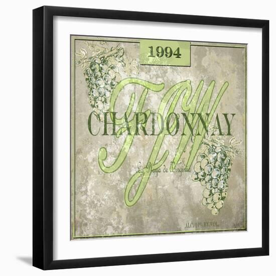 FJW Chardonnay-Karen Williams-Framed Giclee Print