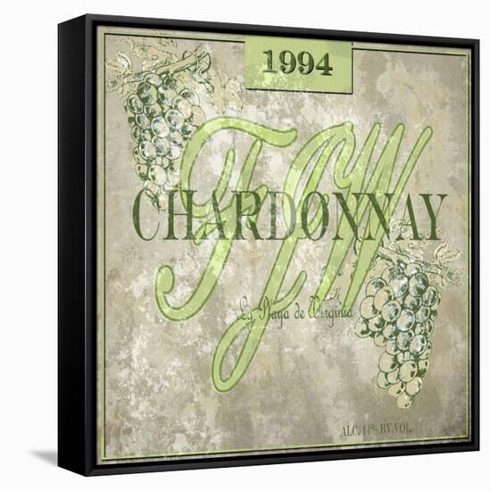 FJW Chardonnay-Karen Williams-Framed Stretched Canvas