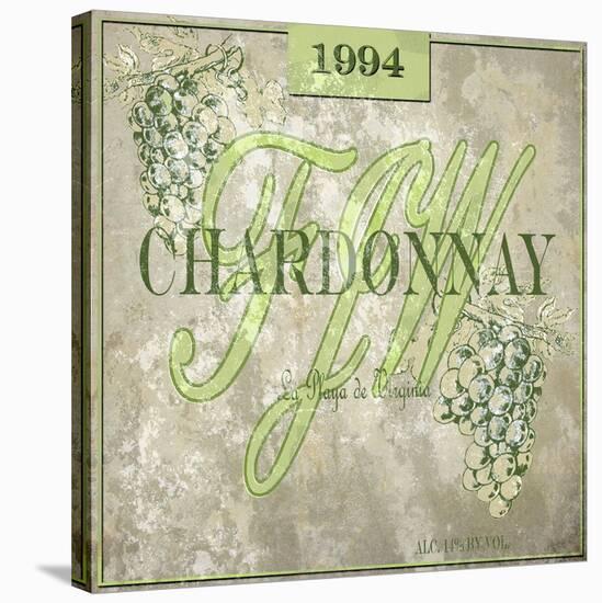FJW Chardonnay-Karen Williams-Stretched Canvas