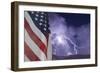 Flag and Storm-jcpjr-Framed Photographic Print