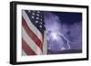 Flag and Storm-jcpjr-Framed Photographic Print