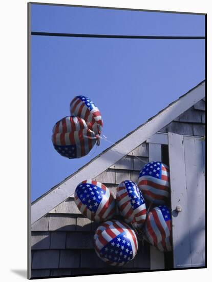 Flag Balloons Flying Out of a Small Door-Gary D^ Ercole-Mounted Photographic Print