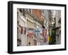 Flag, Brussels, Belgium-William Sutton-Framed Photographic Print