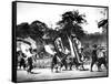 Flag Carriers, Singapore, 1900-null-Framed Stretched Canvas