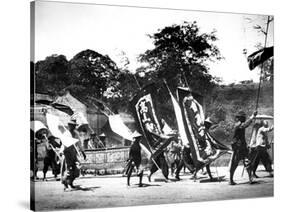 Flag Carriers, Singapore, 1900-null-Stretched Canvas