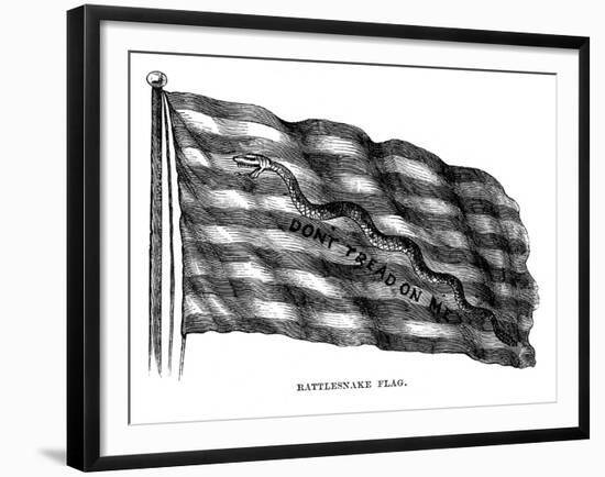 Flag: Don't Tread on Me-null-Framed Giclee Print