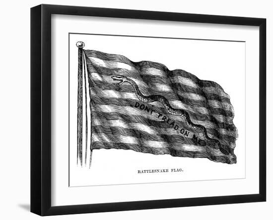 Flag: Don't Tread on Me-null-Framed Giclee Print