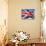 Flag England-bioraven-Art Print displayed on a wall