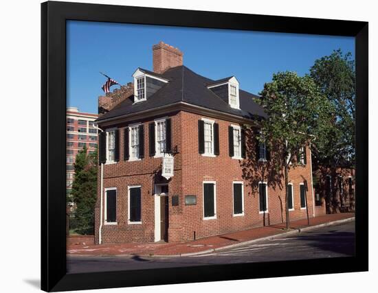 Flag House, Baltimore, MD-Barry Winiker-Framed Photographic Print