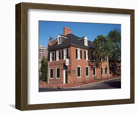 Flag House, Baltimore, MD-Barry Winiker-Framed Photographic Print