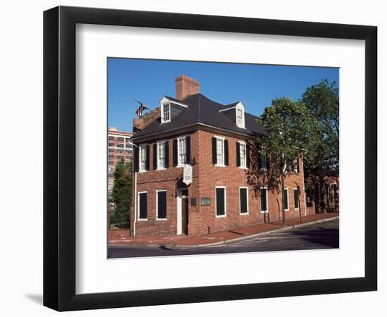 Flag House, Baltimore, MD-Barry Winiker-Framed Photographic Print