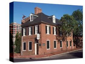 Flag House, Baltimore, MD-Barry Winiker-Stretched Canvas