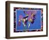 Flag Irises-Frances Treanor-Framed Giclee Print