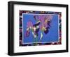 Flag Irises-Frances Treanor-Framed Giclee Print