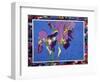 Flag Irises-Frances Treanor-Framed Giclee Print