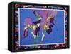 Flag Irises-Frances Treanor-Framed Stretched Canvas