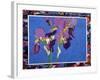 Flag Irises-Frances Treanor-Framed Giclee Print