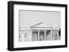 Flag Lowered to Half Staff-null-Framed Photographic Print