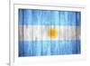 Flag Of Argentina-Miro Novak-Framed Art Print