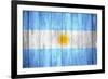 Flag Of Argentina-Miro Novak-Framed Art Print