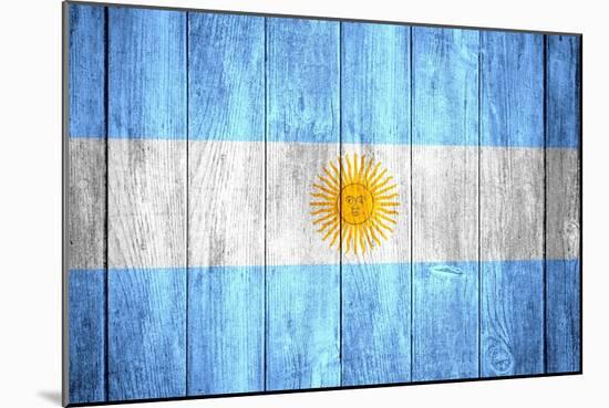 Flag Of Argentina-Miro Novak-Mounted Art Print