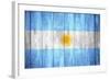 Flag Of Argentina-Miro Novak-Framed Art Print