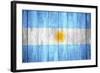 Flag Of Argentina-Miro Novak-Framed Art Print