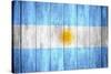 Flag Of Argentina-Miro Novak-Stretched Canvas