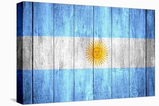 Flag Of Argentina-Miro Novak-Stretched Canvas