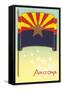 Flag of Arizona-null-Framed Stretched Canvas