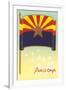 Flag of Arizona-null-Framed Art Print