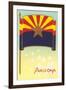 Flag of Arizona-null-Framed Art Print