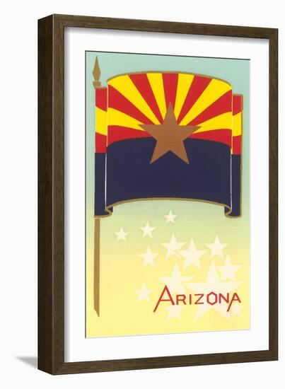 Flag of Arizona-null-Framed Art Print