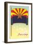 Flag of Arizona-null-Framed Art Print